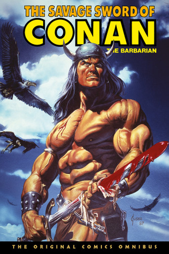 The Savage Sword of Conan: The Original Comics Omnibus Vol.10 (SAVAGE SWORD OF CONAN OMNIBUS) book cover by Chuck Dixon