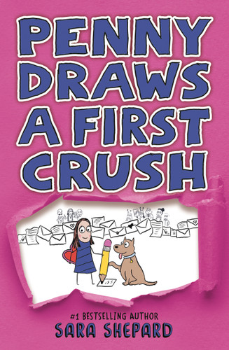 Penny Draws a First Crush (Penny Draws) book cover by Sara Shepard