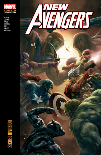 New Avengers Modern Era Epic Collection: Secret Invasion book cover by Brian Michael Bendis