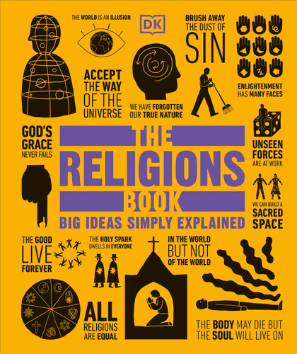 The Religions Book: Big Ideas Simply Explained (DK Big Ideas) book cover by DK