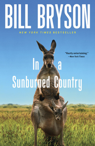 In a Sunburned Country book cover by Bill Bryson