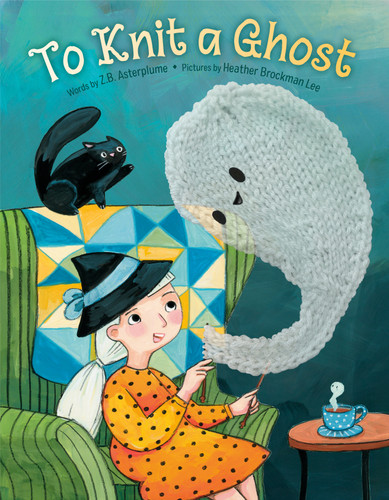 To Knit a Ghost book cover by Z.B. Asterplume