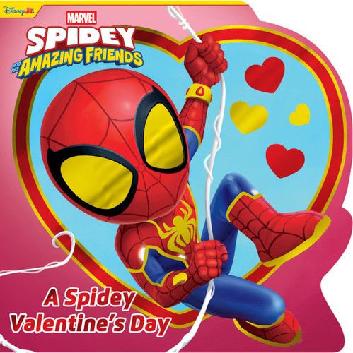 Spidey and His Amazing Friends: A Spidey Valentine's Day book cover by Steve Behling