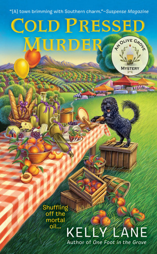 Cold Pressed Murder (An Olive Grove Mystery) book cover by Kelly Lane