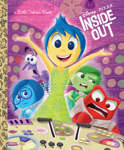 Inside Out (Disney/Pixar Inside Out) (Little Golden Book) book cover by RH Disney