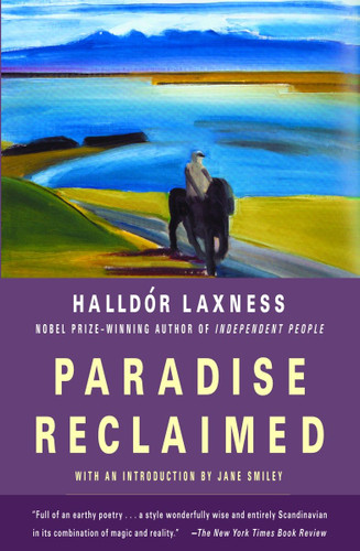 Paradise Reclaimed (Vintage International) book cover by Halldor Laxness