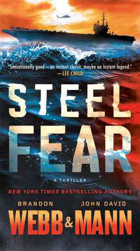 Steel Fear: A Thriller (The Finn Thrillers) book cover by Brandon Webb, John David Mann