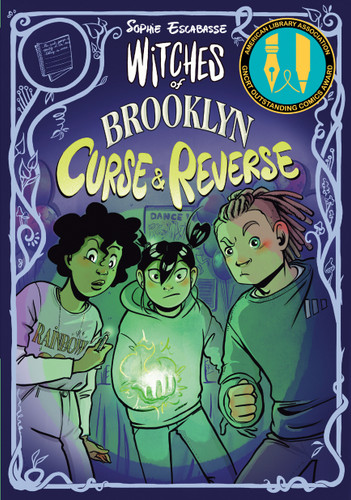 Witches of Brooklyn: Curse and Reverse: (A Graphic Novel) (Witches of Brooklyn) book cover by Sophie Escabasse