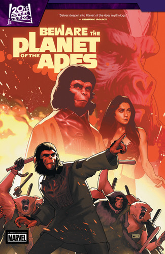Beware the Planet of the Apes (BEWARE THE PLANET OF THE APES) book cover by Marc Guggenheim