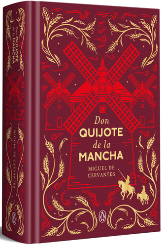 Don Quijote de la Mancha (Edición conmemorativa) / Don Quixote (Commemorative Edition) book cover by Miguel de Cervantes