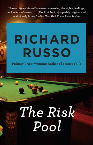 The Risk Pool (Vintage Contemporaries) book cover by Richard Russo