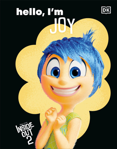 Disney Inside Out 2 Hello, I'm Joy book cover by DK