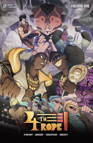 The Fourth Rope, Volume 1 (Graphic Novel) (The Fourth Rope) book cover by Marcus-Kwabena Johnson, Johnny O'Bryant