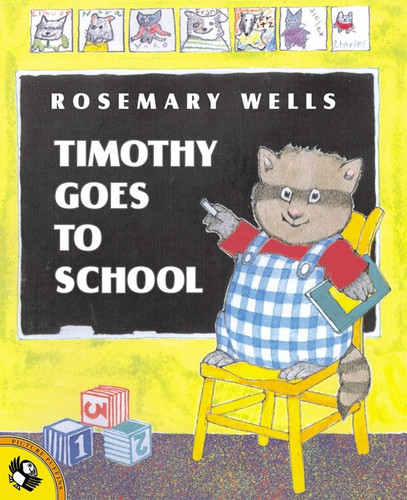 Timothy Goes to School book cover by Rosemary Wells