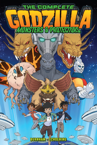 Godzilla: The Complete Monsters & Protectors book cover by Erik Burnham