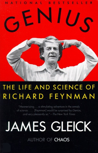 Genius: The Life and Science of Richard Feynman book cover by James Gleick