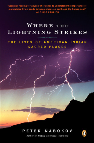Where the Lightning Strikes: The Lives of American Indian Sacred Places book cover by Peter Nabokov