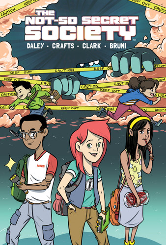 The Not-So Secret Society (The Not-So Secret Society) book cover by Matthew Daley, Arlene Daley