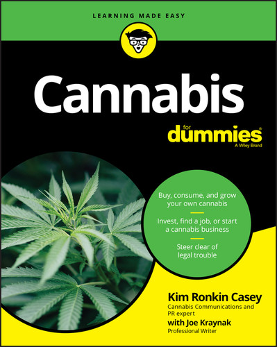 Cannabis For Dummies book cover by Kim Ronkin Casey, Joe Kraynak