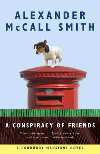 A Conspiracy of Friends (Corduroy Mansions Series) book cover by Alexander McCall Smith