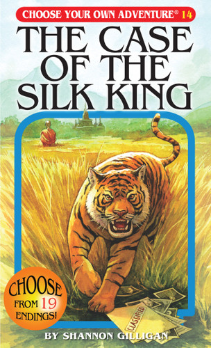 The Case Of The Silk King (Choose Your Own Adventure) book cover by Shannon Gilligan