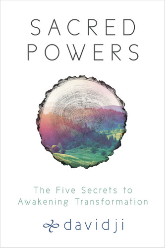 Sacred Powers: The Five Secrets to Awakening Transformation book cover by Davidji