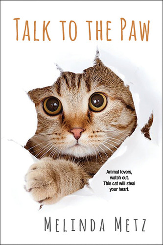 Talk to the Paw book cover by Melinda Metz