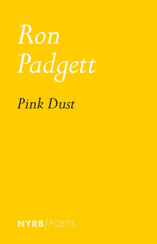 Pink Dust book cover by Ron Padgett