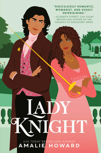 Lady Knight (The Diamonds) book cover by Amalie Howard