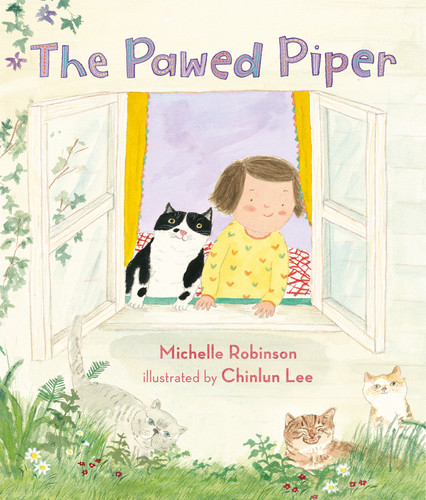 The Pawed Piper book cover by Michelle Robinson