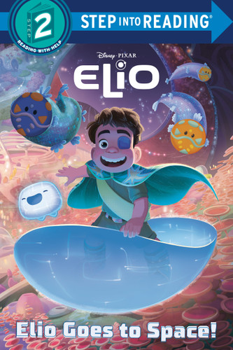 Elio Goes to Space! (Disney/Pixar Elio) (Step into Reading, Step 2) book cover by RH Disney