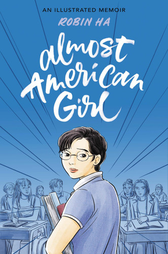 Almost American Girl: An Illustrated Memoir Cover