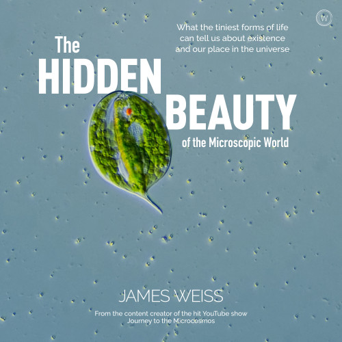 The Hidden Beauty of the Microscopic World: What the tiniest forms of life can tells us about existence and our place in the universe book cover by James Weiss