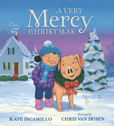 A Very Mercy Christmas (Mercy Watson) book cover by Kate DiCamillo