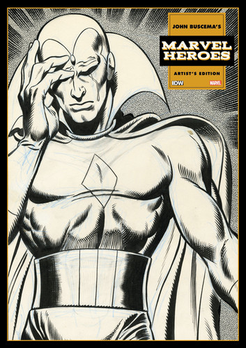 John Buscema's Marvel Heroes Artist's Edition book cover by 