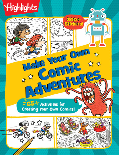 Make Your Own Comic Adventures book cover by 