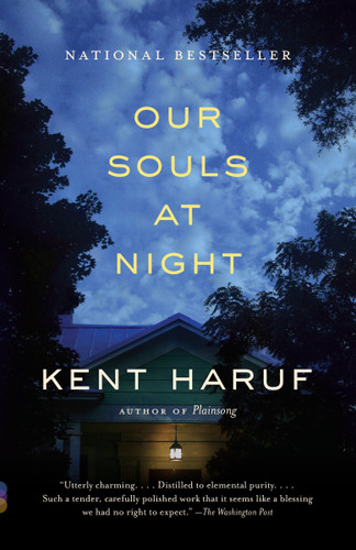 Our Souls at Night (Vintage Contemporaries) book cover by Kent Haruf, Alan Kent Haruf