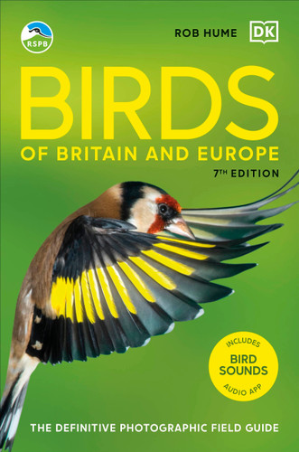 RSPB Birds of Britain and Europe: The Definitive Photographic Field Guide book cover by Rob Hume