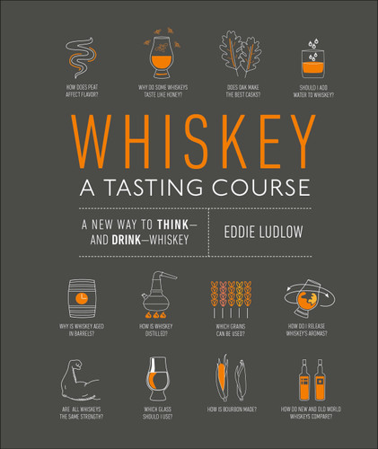 Whiskey: A Tasting Course: A new way to Think-and Drink-Whiskey (A Tasting Course) book cover by Eddie Ludlow