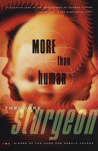 More Than Human book cover by Theodore Sturgeon
