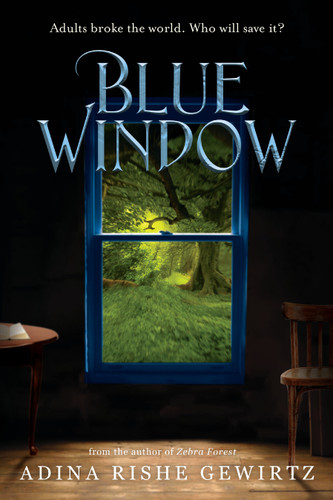 Blue Window book cover by Adina Rishe Gewirtz