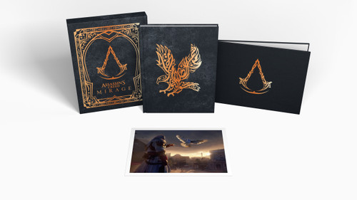 The Art of Assassin's Creed Mirage (Deluxe Edition) book cover by Rick Barba