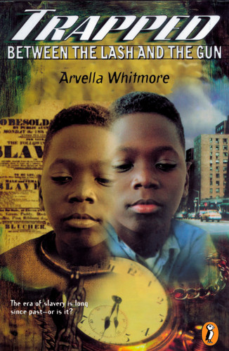 Trapped Between the Lash and the Gun book cover by Arvella Whitmore