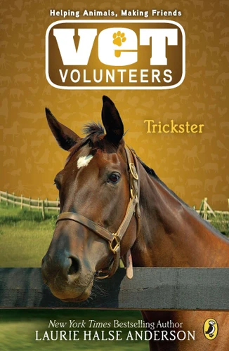 Trickster (Vet Volunteers) book cover by Laurie Halse Anderson