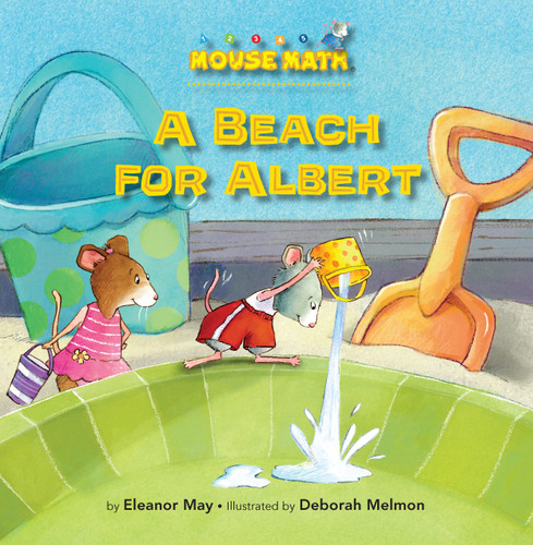 A Beach for Albert (Mouse Math) book cover by Eleanor May