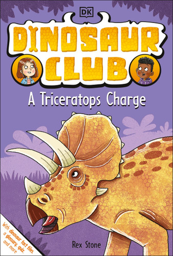 Dinosaur Club: A Triceratops Charge (Dinosaur Club) book cover by Rex Stone