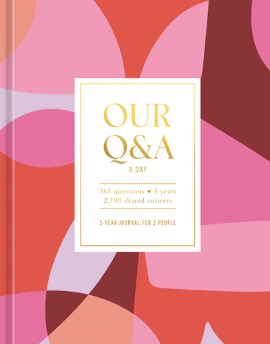 Our Q&A a Day (Hearts): 3-Year Journal for 2 People (Q&A a Day) book cover by Potter Gift