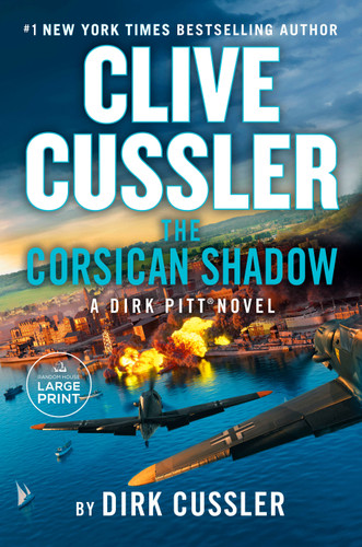 Clive Cussler The Corsican Shadow (Dirk Pitt Adventure) book cover by Dirk Cussler