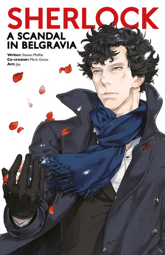 Sherlock: A Scandal in Belgravia Part 1 (SHERLOCK HOLMES) book cover by Steven Moffat, Mark Gatiss