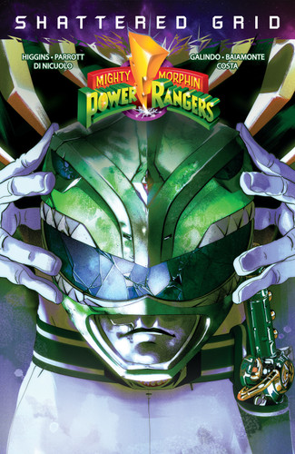 Mighty Morphin Power Rangers: Shattered Grid (Mighty Morphin Power Rangers) book cover by Kyle Higgins, Ryan Parrott
